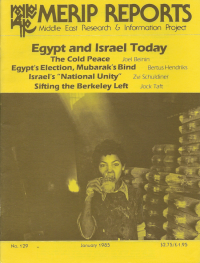 Egypt and Israel Today