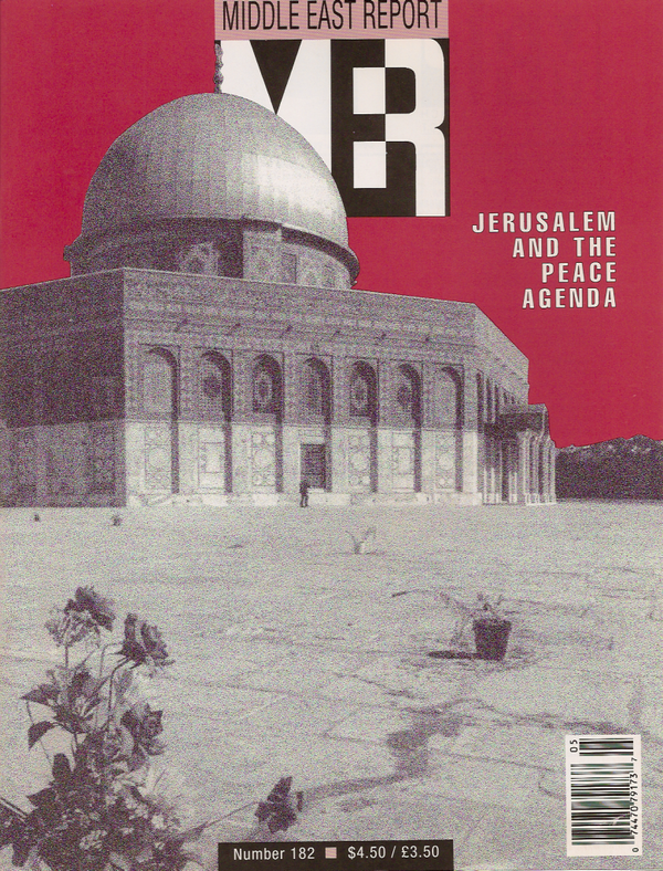 Jerusalem and the Peace Agenda