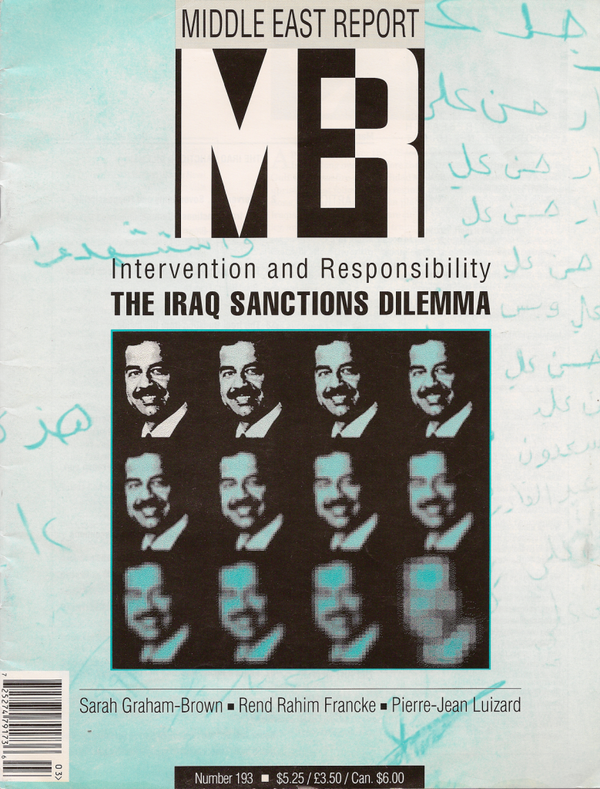 The Iraq Sanctions Dilemma