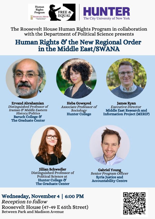 Human Rights and the New Regional Order in the Middle East/SWANA