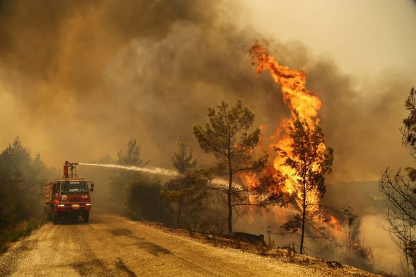 Wildfires Ignite Political Debate in Turkey