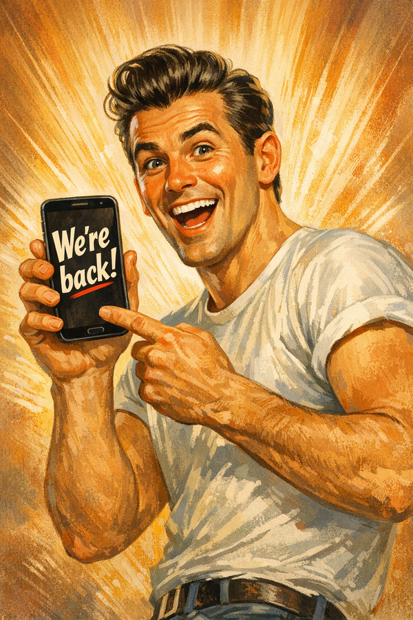 We're BACK baby!