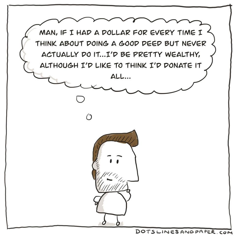 Unfulfilled Good Intentions