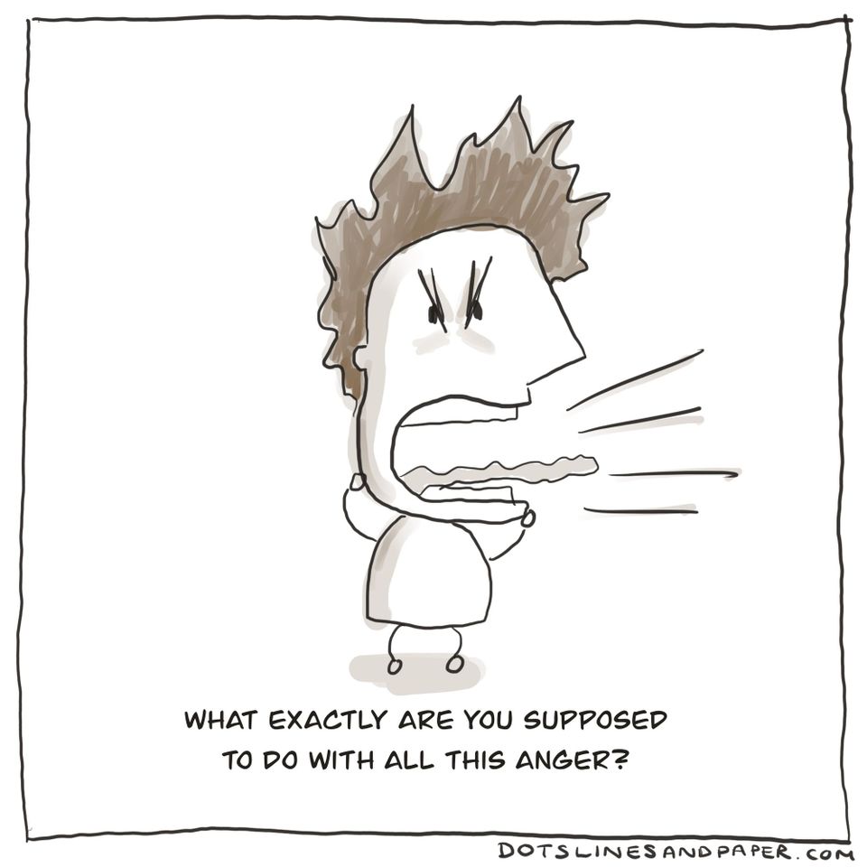 What Exactly Are You Supposed To Do With All This Anger?