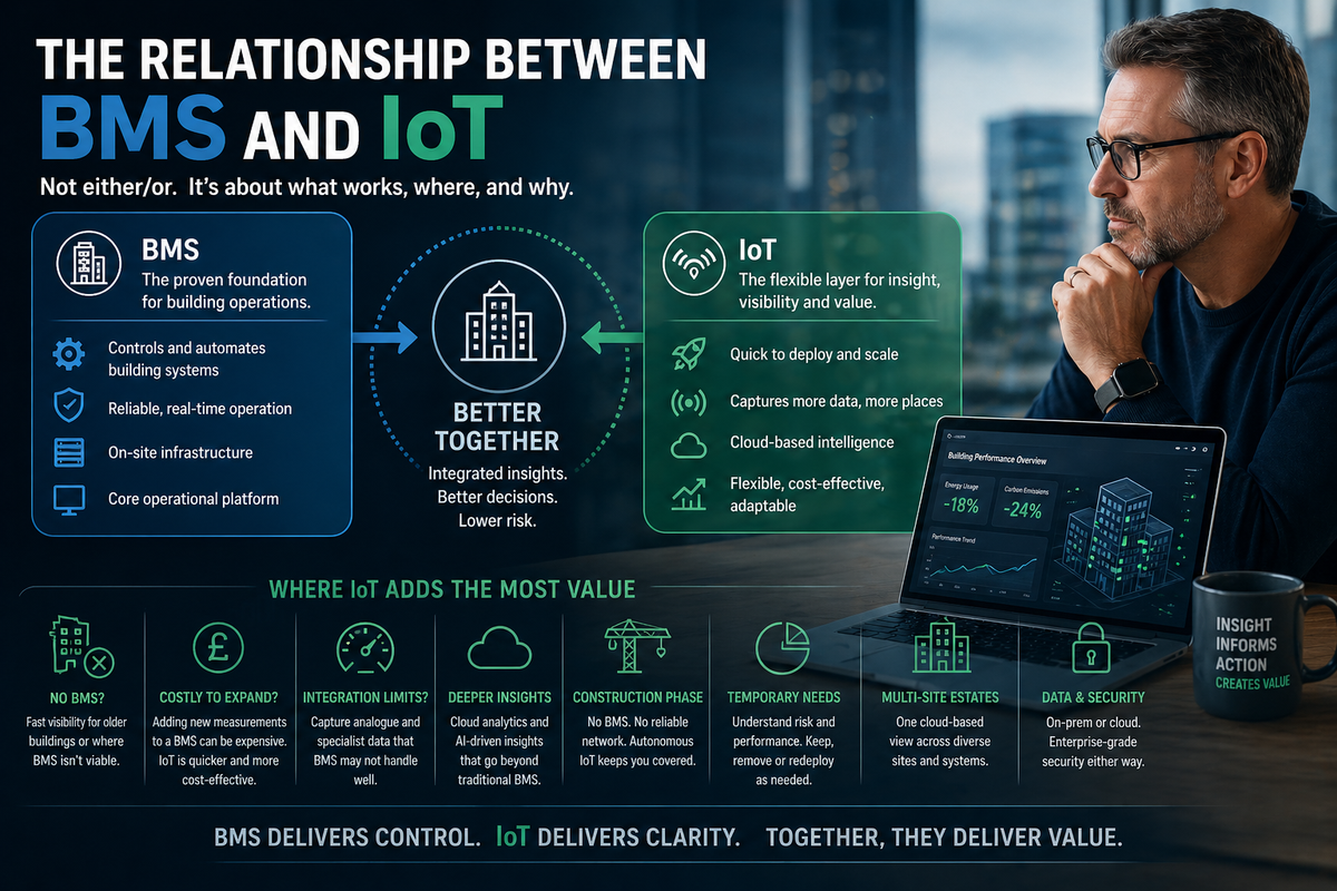 The Relationship Between BMS and IoT