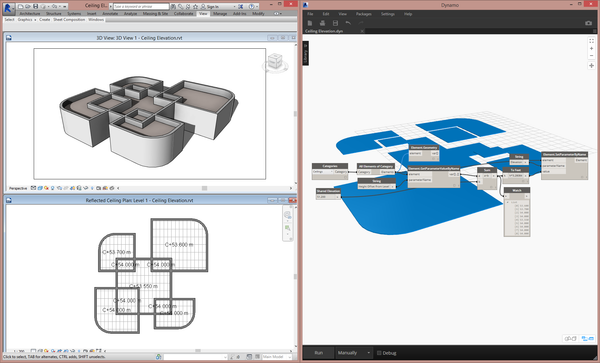 Using Dynamo to manipulate building data in BIM part 1: Shared Elevation