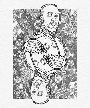 Portrait of Formula 1 driver Sir Lewis Hamilton, 2025