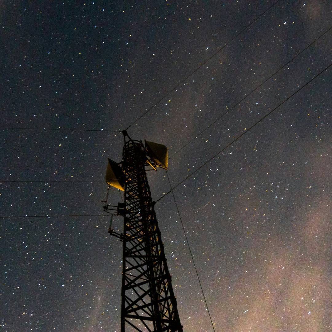 #4thofjuly #trespassing #stars #radiotower #friends
