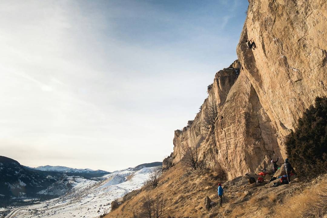 Don't tell Winter, but I snuck in a day of climbing on a