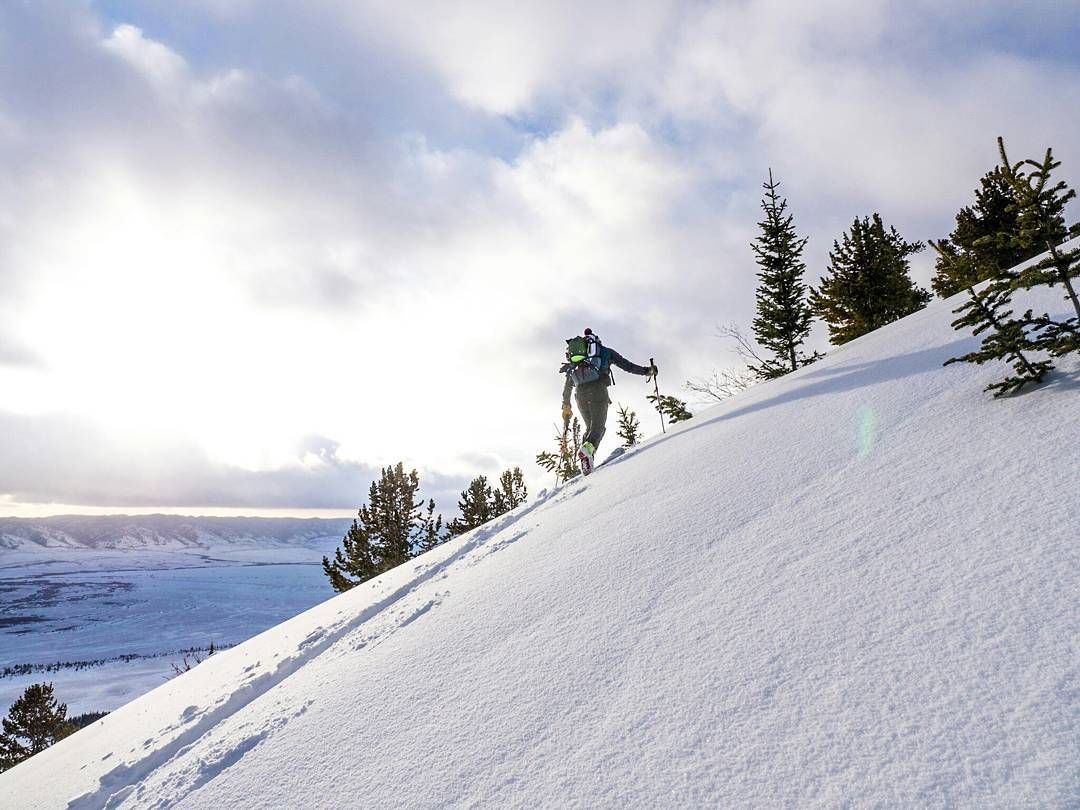 Up early for a big day of not dying with my #1 skier in