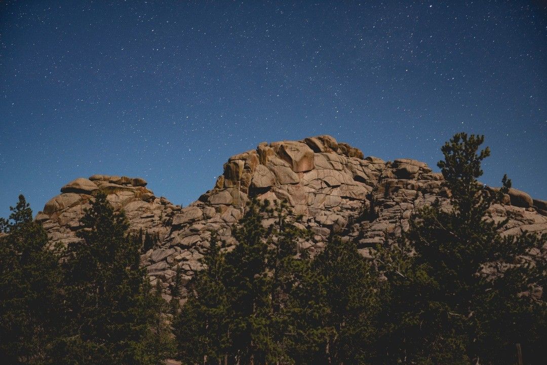 Old Easy, Vedauwoo, during the last full moon