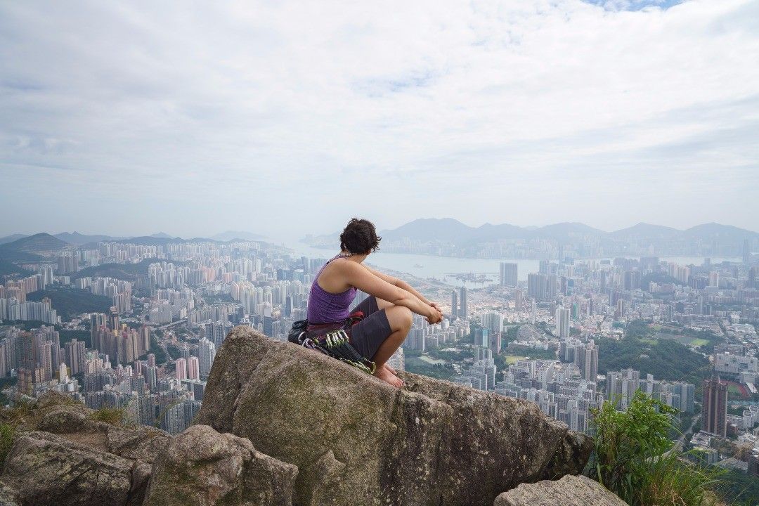 Not your typical top-out view