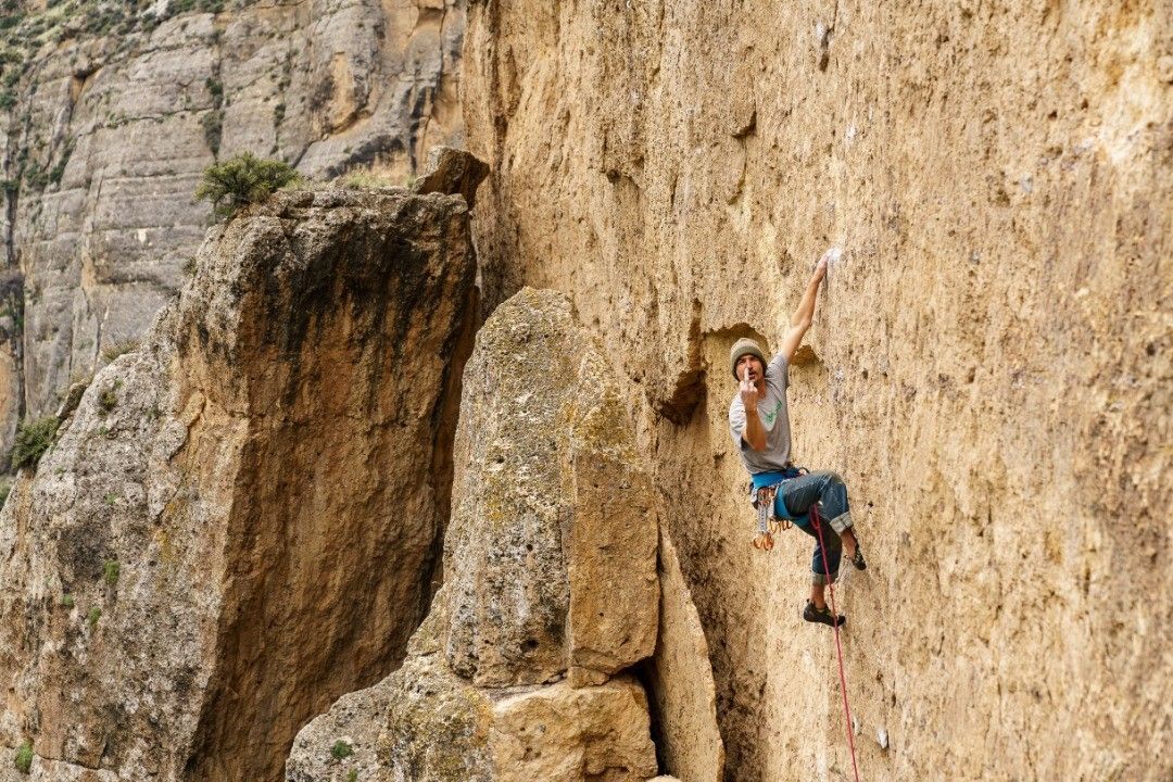 @telepaulk keeping climbing punk
