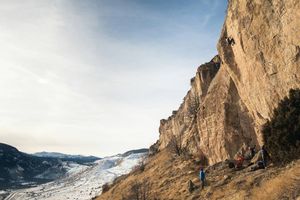 Don't tell Winter, but I snuck in a day of climbing on a