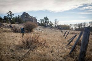 Fall days in Vedauwoo, and my last post for pre desert