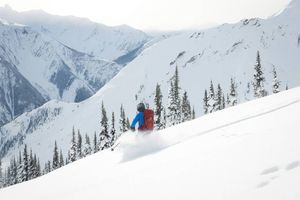 Roger's Pass, where the skiing is matched only by the view