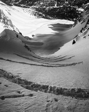 For me, skiing isn't about the downs
