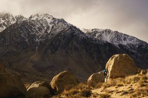 Back when snow at the Buttermilks was novel