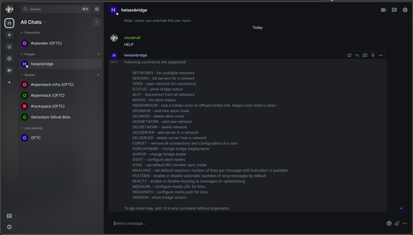 Element as a Genestack App