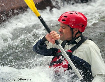 Kayaking in Golden Colorado