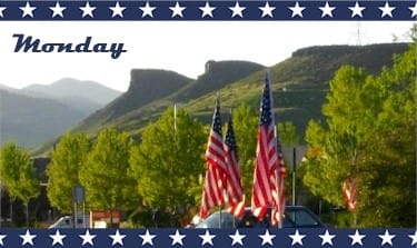 Memorial Day Weekend in Golden Colorado