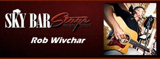 Picture of Rob Wivchar and the Sky Bar Stage (Buffalo Rose) logo