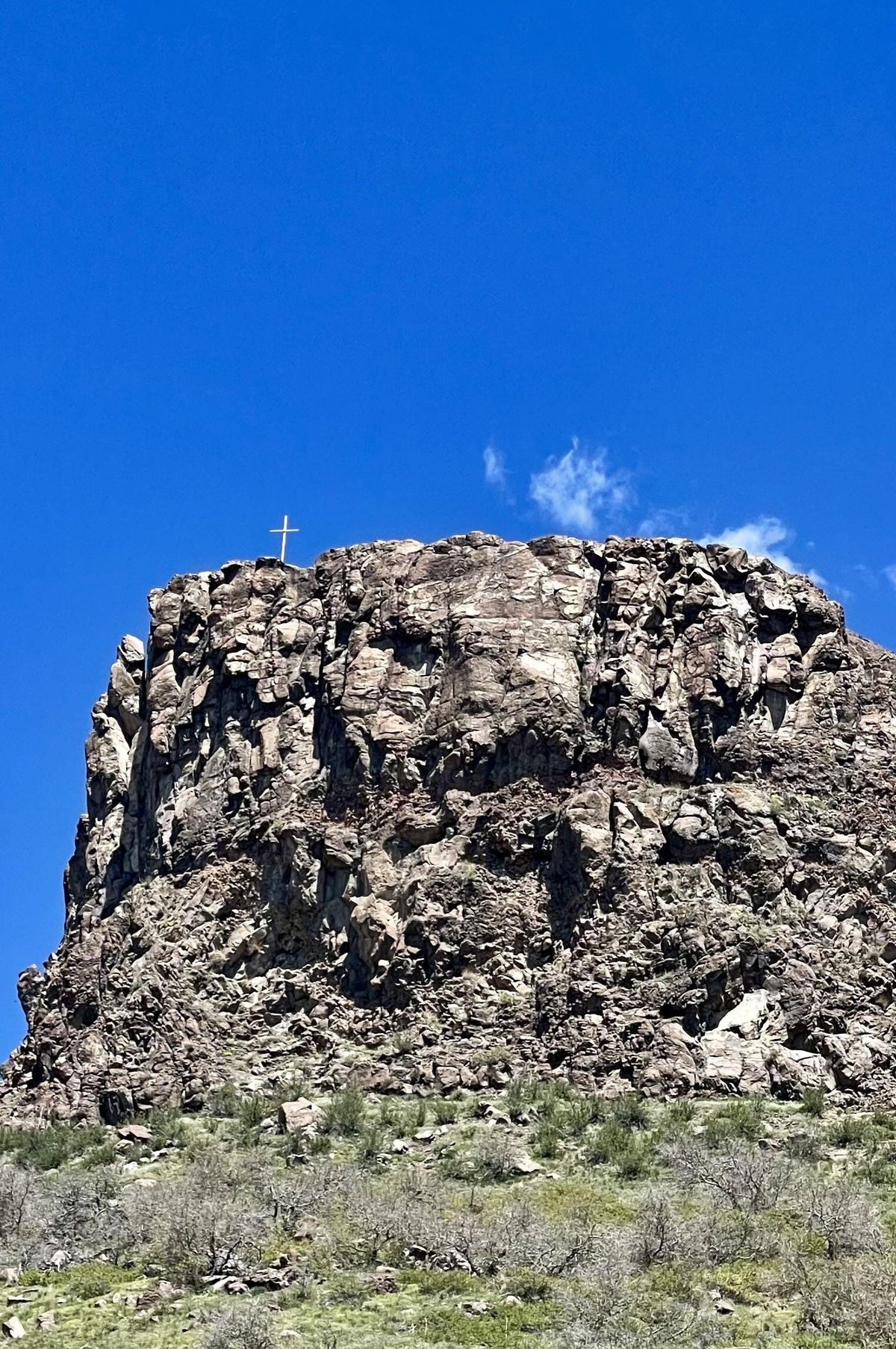 A Cross on the Mountain (Again)