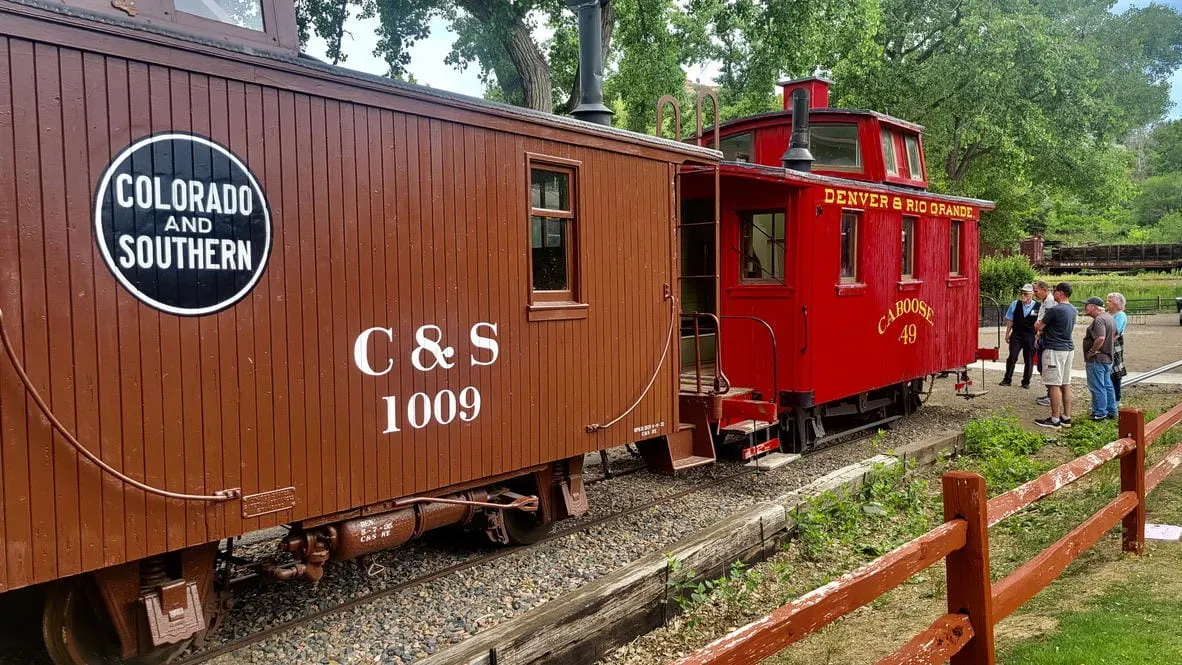 Colorado & Southern and Denver & Rio Grande Cabooses