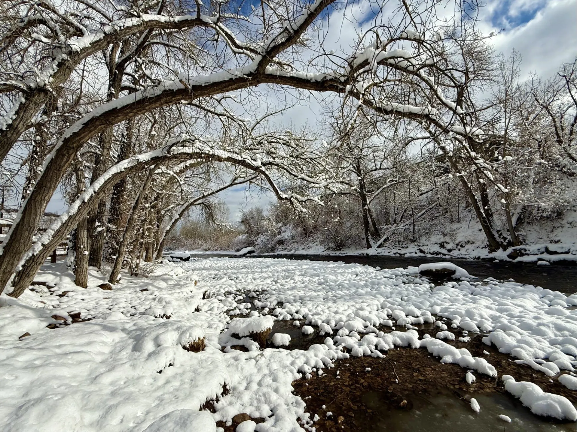 Snow on the Creek
