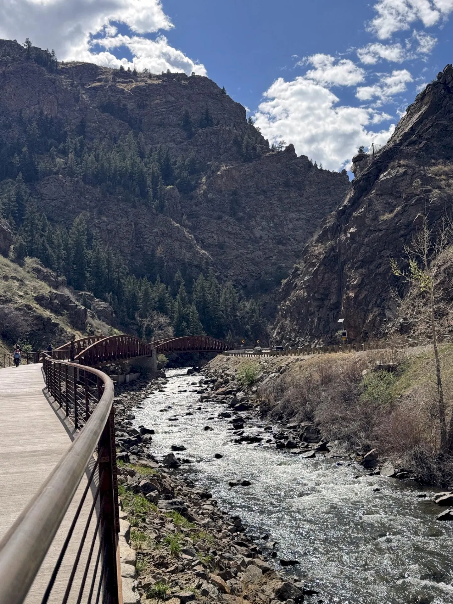 Clear Creek Canyon Near Tunnel One