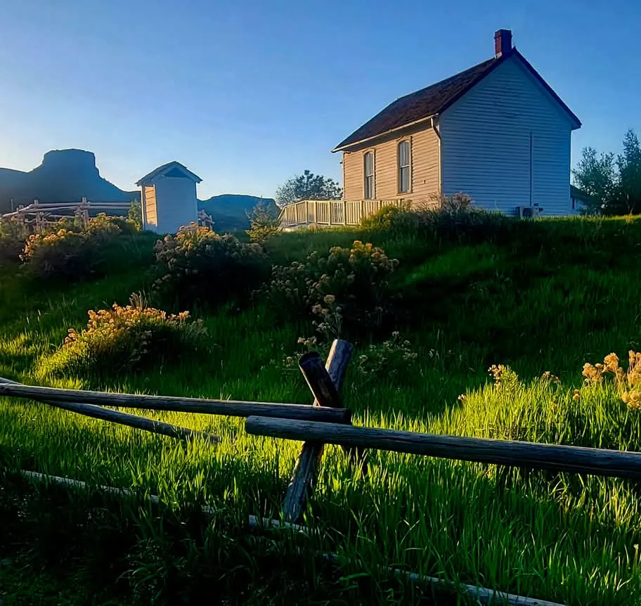 Morning at the Schoolhouse (and the Outhouse)