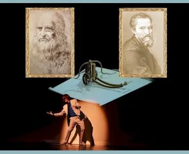 Da Vinci & Michelangelo in Golden