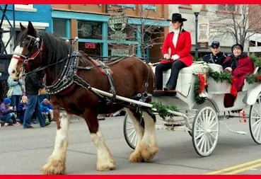 Olde Golden Christmas on Parade