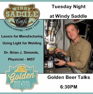 Physics and Beer Downtown Tonight