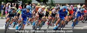 Bike Race Photos, Fine Arts, Elks Club Book Sale, and Jefferson Symphony in Parfet Park