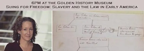 History Lecture, Benefit at the Rose, and a DDA Meeting