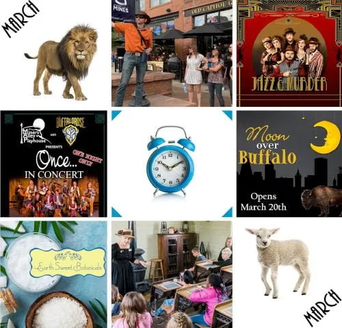 Preview of March Events