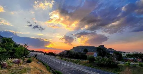 Sunrise, Train Rides, a Summer Sale, and a Historic Water Tank