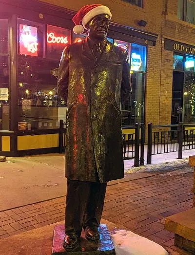 Holiday Spirit (in Bronze), Coronavirus, Sustainability, and a Formerly Rural Route
