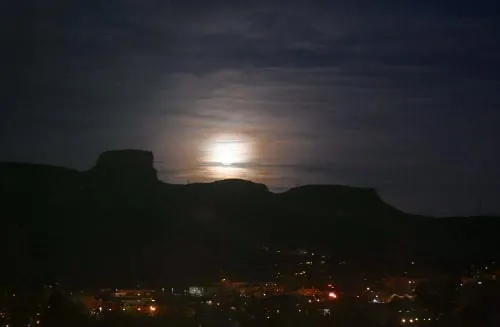 Full Moon, Virtual Events, and the Atomic Age