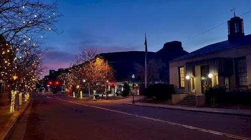 Holiday Events and a Gas Station Fire