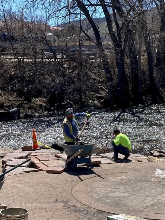 Repairing Stonework, Cutting Ribbons, and Demolishing Houses