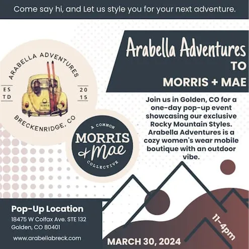 Pop-Up Market at Morris & Mae