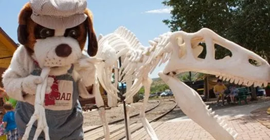 9AM-5PM Dinosaur Express at the Railroad Museum