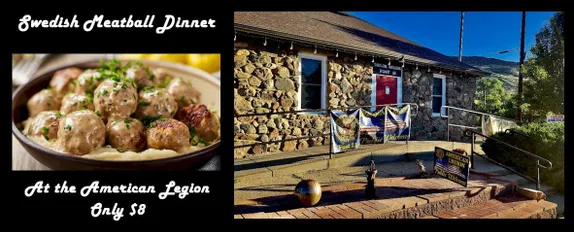 5-7PM Swedish Meatballs Dinner @ the Golden American Legion