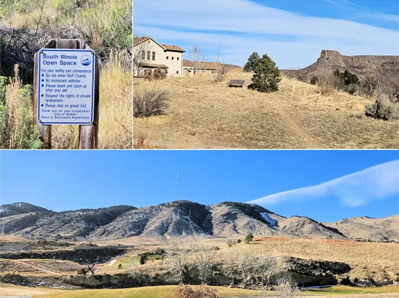 Where are the City of Golden’s Open Spaces?  South Illinois Open Space