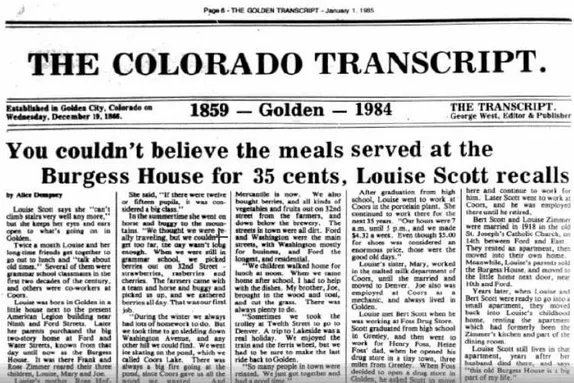 A Woman's Life in Golden