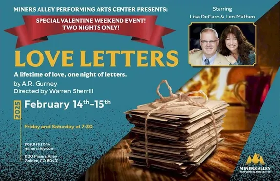 7:30PM Love Letters @ Miners Alley Performing Arts Center