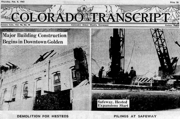 Destruction and Construction in 1962