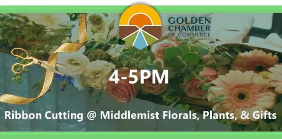 4-5PM Ribbon Cutting @ Middlemist Florals, Plants, & Gifts
